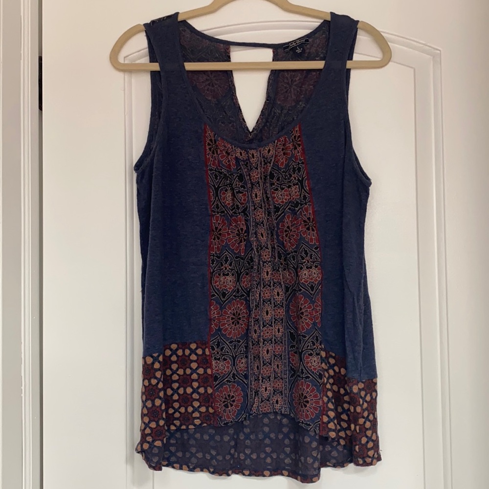 linen tank top.